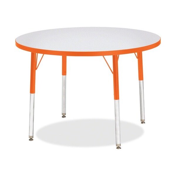 Jonti-Craft TABLE, ACTIVITY, 36inRND, GY/OE JNT6488JCA114 - main